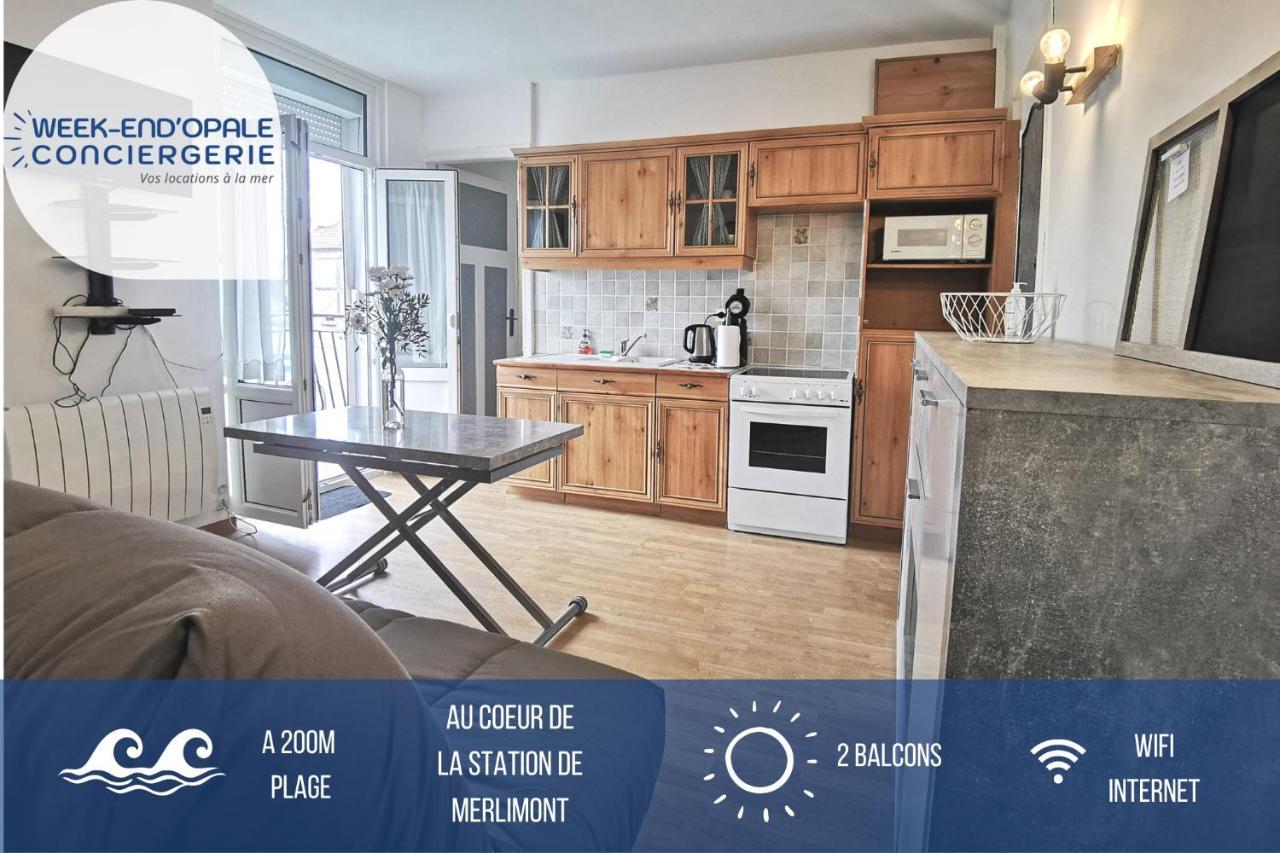 Appartement Le Bord De Plage Merlimont-Plage Exterior foto